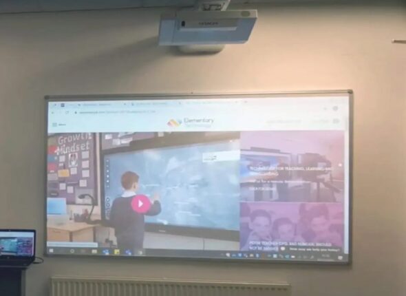 Challenge-of-interactive-education-with-video-projector-1024x687